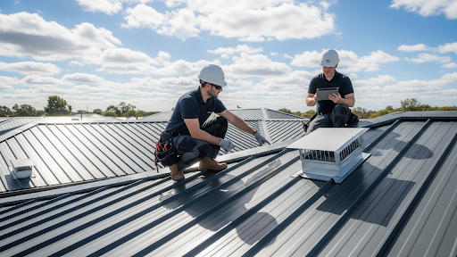 How Do Experts Ensure Proper Ventilation for Metal Roofs?
